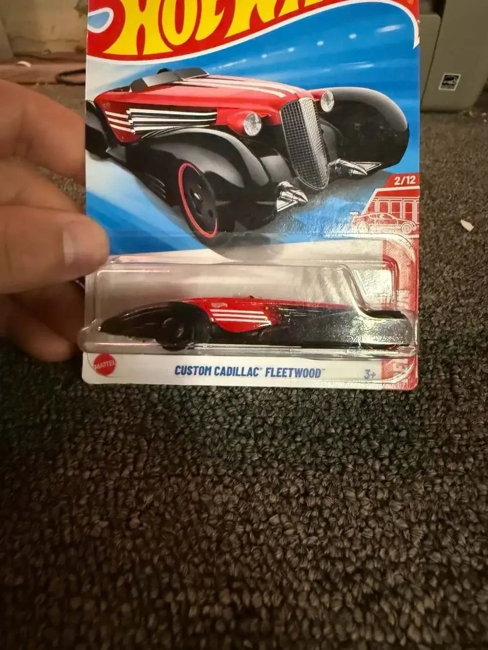 Hot Wheels Custom Cadillac Fleetwood Red Edition Target Exclusive